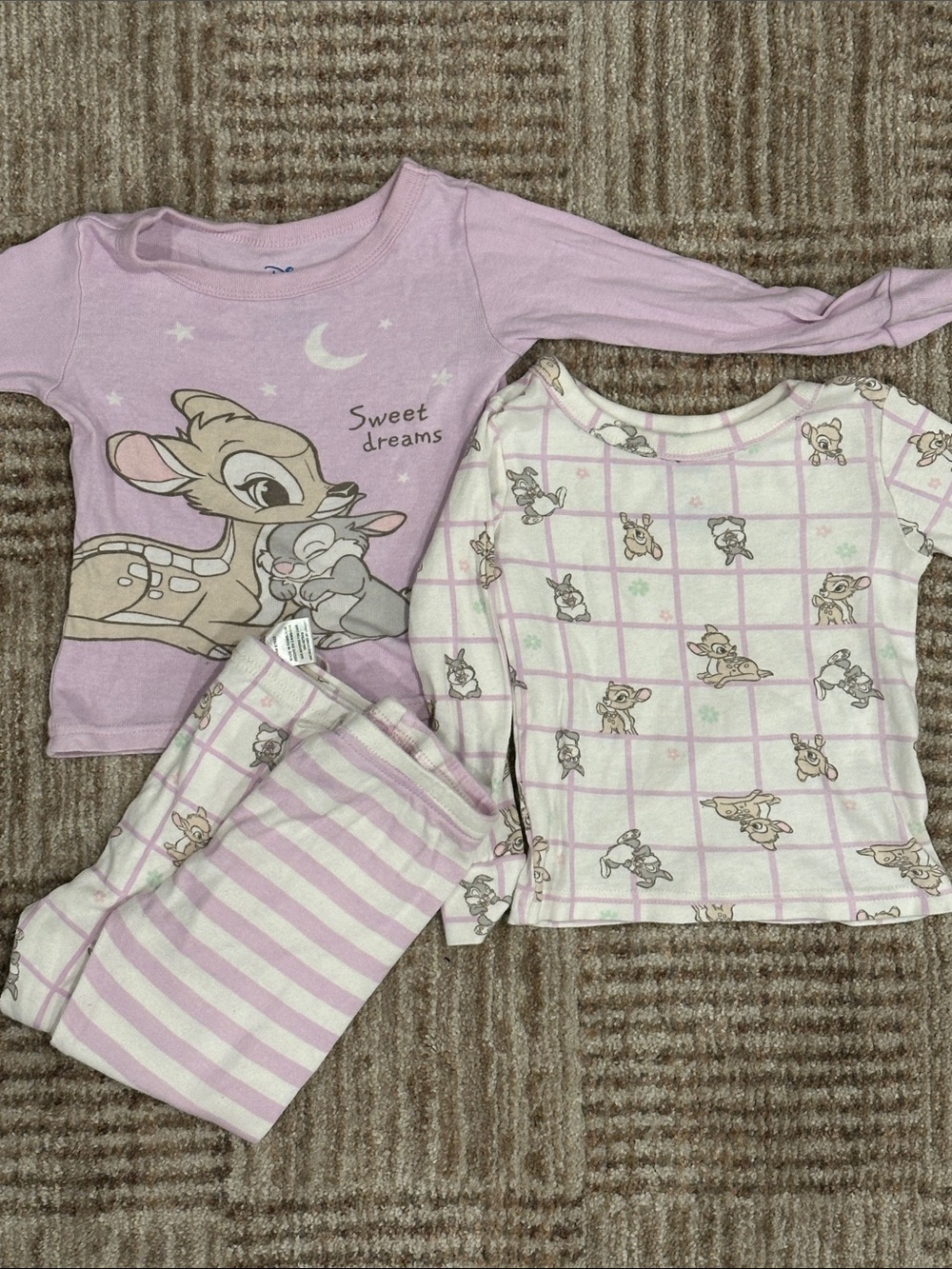 Bambi Pajama Sets - 3T